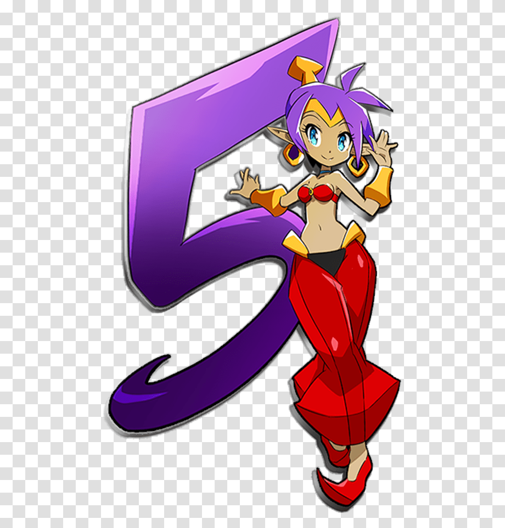 Shantae And The Seven Sirens, Label Transparent Png