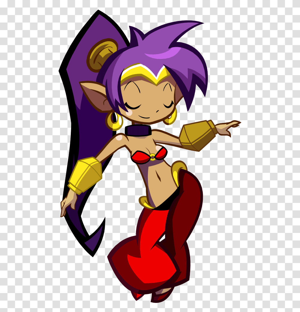 Shantae Bellydance Discord Emoji Shantae Dance, Elf, Comics Transparent Png