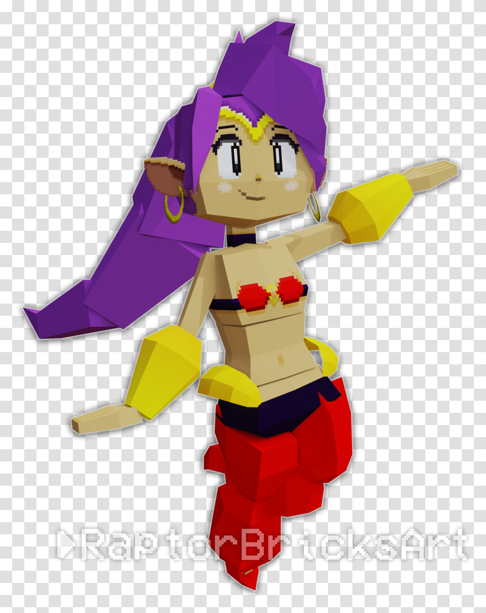 Shantae Fanart, Toy, Figurine Transparent Png