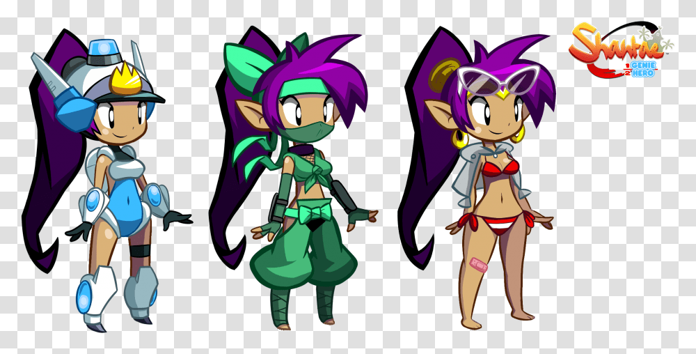 Shantae Half Genie Hero Bikini, Elf, Costume Transparent Png
