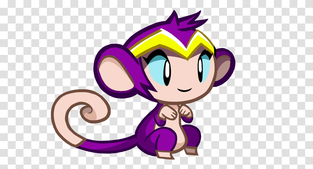 Shantae Half Genie Hero Monkey, Toy, Purple Transparent Png