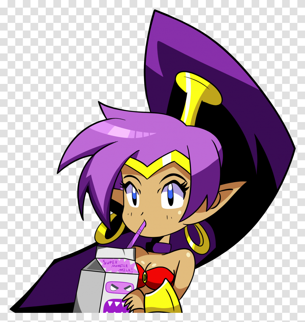 Shantae Milk, Manga, Comics Transparent Png