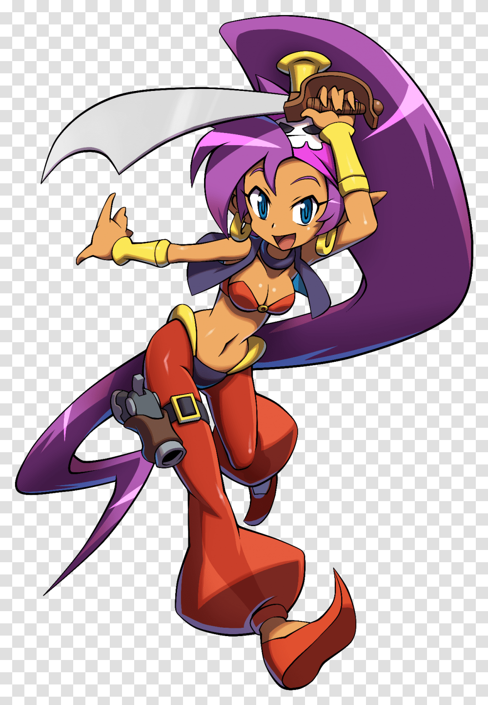 Shantae Shantaessbv Update Shantae Pirate's Curse Art, Comics, Book, Manga, Person Transparent Png