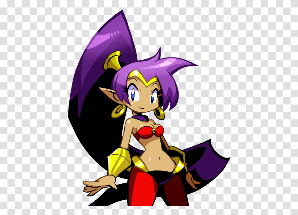 Shantae Wiki Shantae Half Genie Hero, Floral Design, Pattern Transparent Png