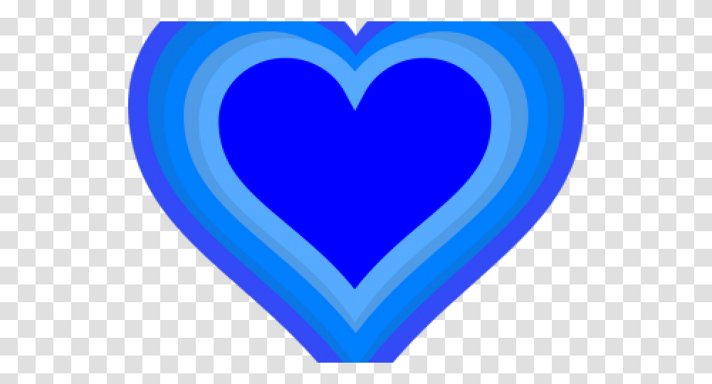 Shape Clipart Gambar Cute Blue Heart Clipart Transparent Png
