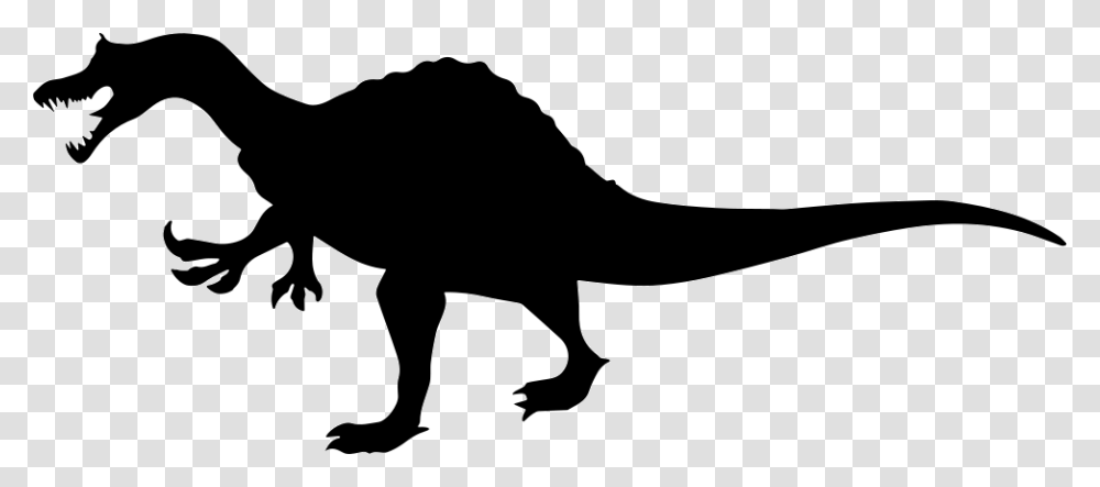 Shape Of Irritator Icon Free Download Dinosaur Icon, Silhouette, Animal, Reptile, Dog Transparent Png
