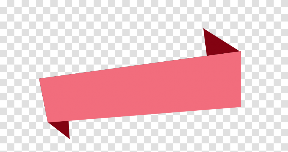 Shape Pink Banner, Symbol, Flag Transparent Png