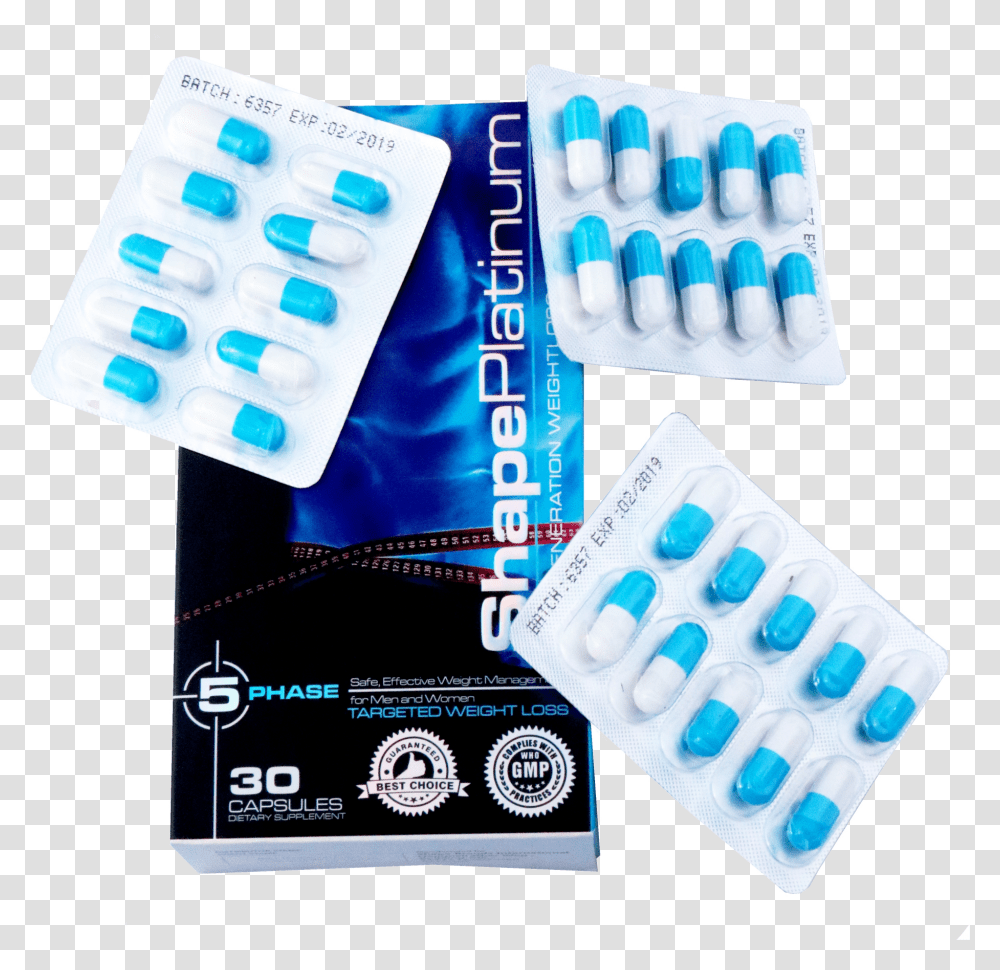 Shape Platinum Weight Loss Pill, Medication, Capsule, Medicine Chest, Cabinet Transparent Png