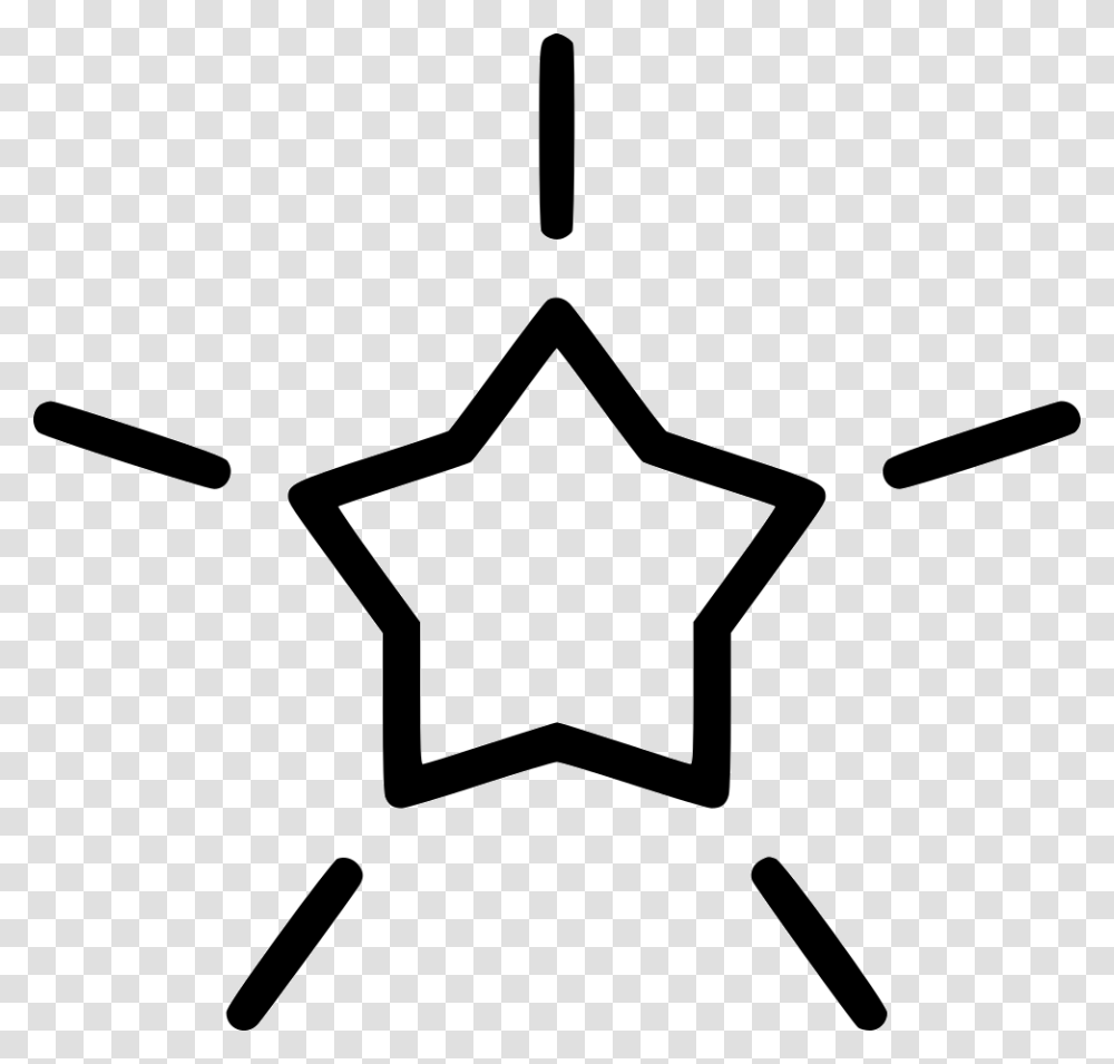 Shape Shiny Star Icon Free Download, Star Symbol, Stencil, Logo Transparent Png