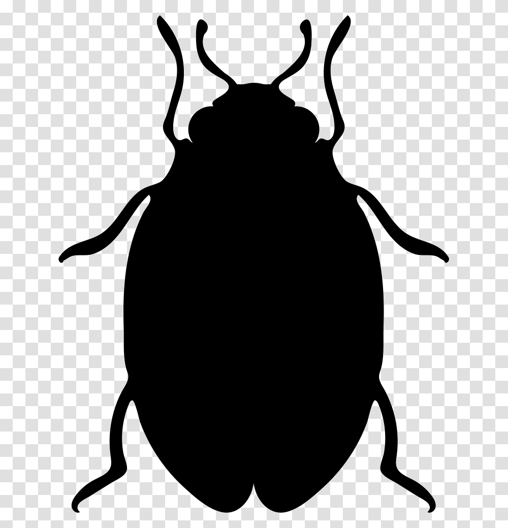 Shape Svg Icon Black Bugs, Insect, Invertebrate, Animal, Dung Beetle Transparent Png