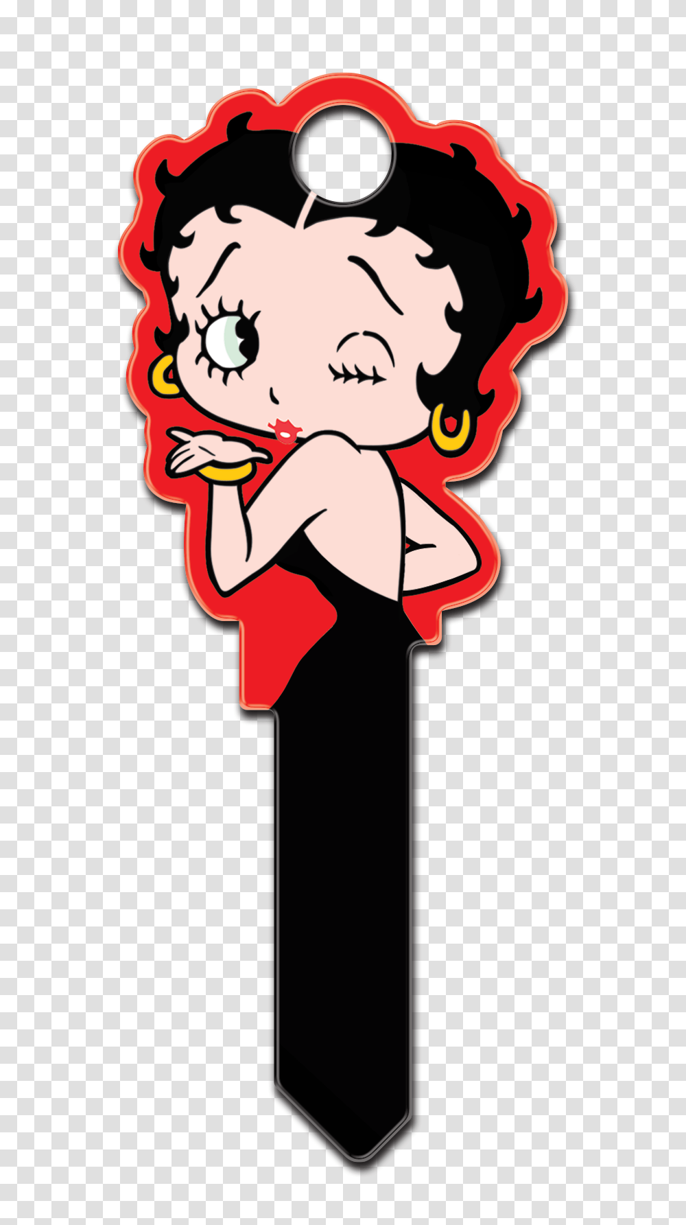 Shaped Classic Betty Boop House Key, Poster, Advertisement, Performer Transparent Png