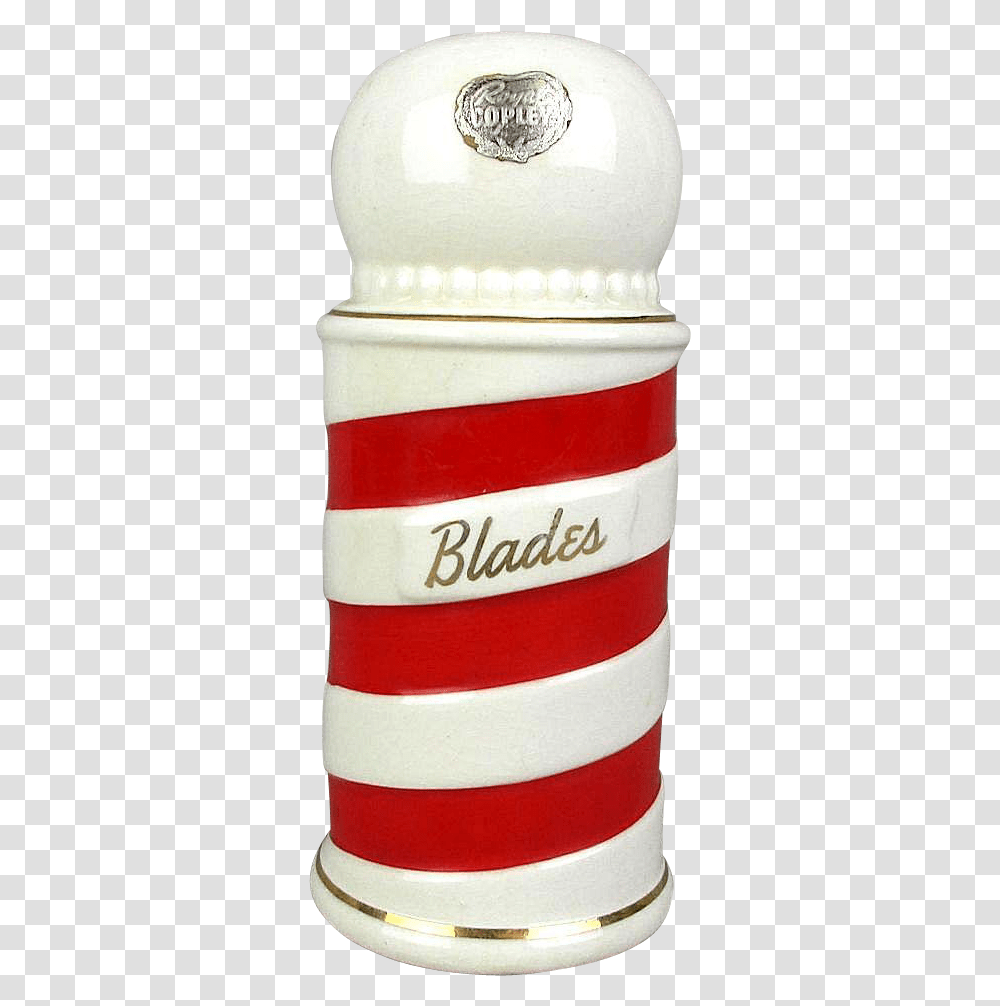 Shaped Like A Red And White Barber Pole Bottle, Milk, Beverage, Tin, Wedding Cake Transparent Png