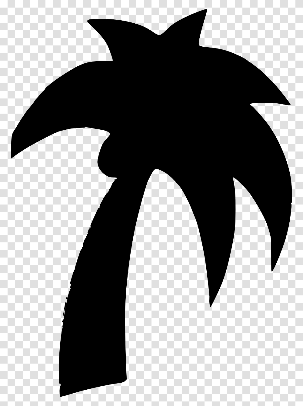 Shapes Clipart Vector Clip Art Online Royalty Free Palm Tree Clip Art Black, Gray, World Of Warcraft Transparent Png