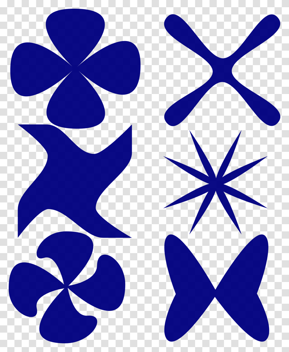Shapes Diferent Shapes Formas, Star Symbol, Stencil, Pattern Transparent Png