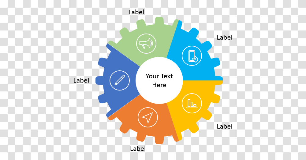 Shapes Gallery Editable Infographics With Drawingboard Sharing, Machine, Gear, Text, Wheel Transparent Png