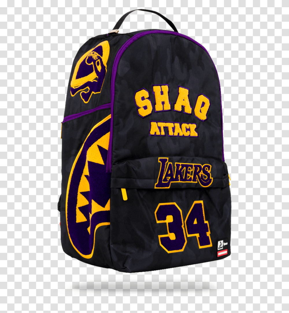 Shaq Attack, Backpack, Bag Transparent Png