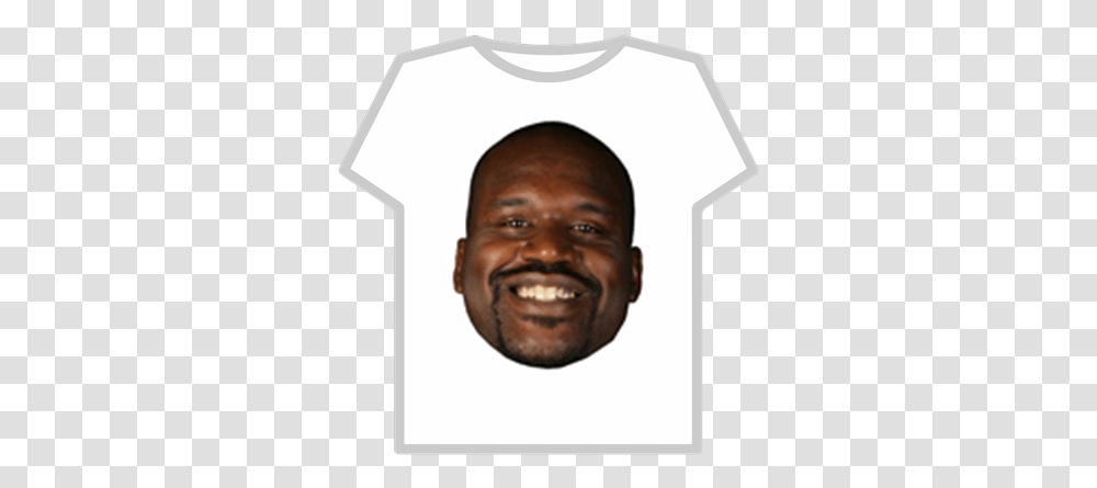 Shaq Cursed Roblox, Face, Person, Smile, Clothing Transparent Png