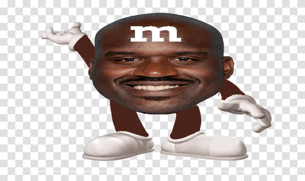 Shaq Face M And M Shaq, Person, Human, Head, People Transparent Png