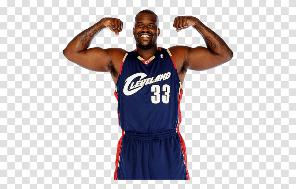 Shaquille O Neal Full, Person, T-Shirt, People Transparent Png
