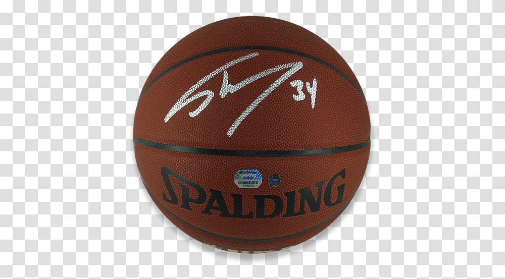 Shaquille O'neal Signed Spalding Nba Basketball La Casita, Sport, Sports, Team Sport, Baseball Cap Transparent Png