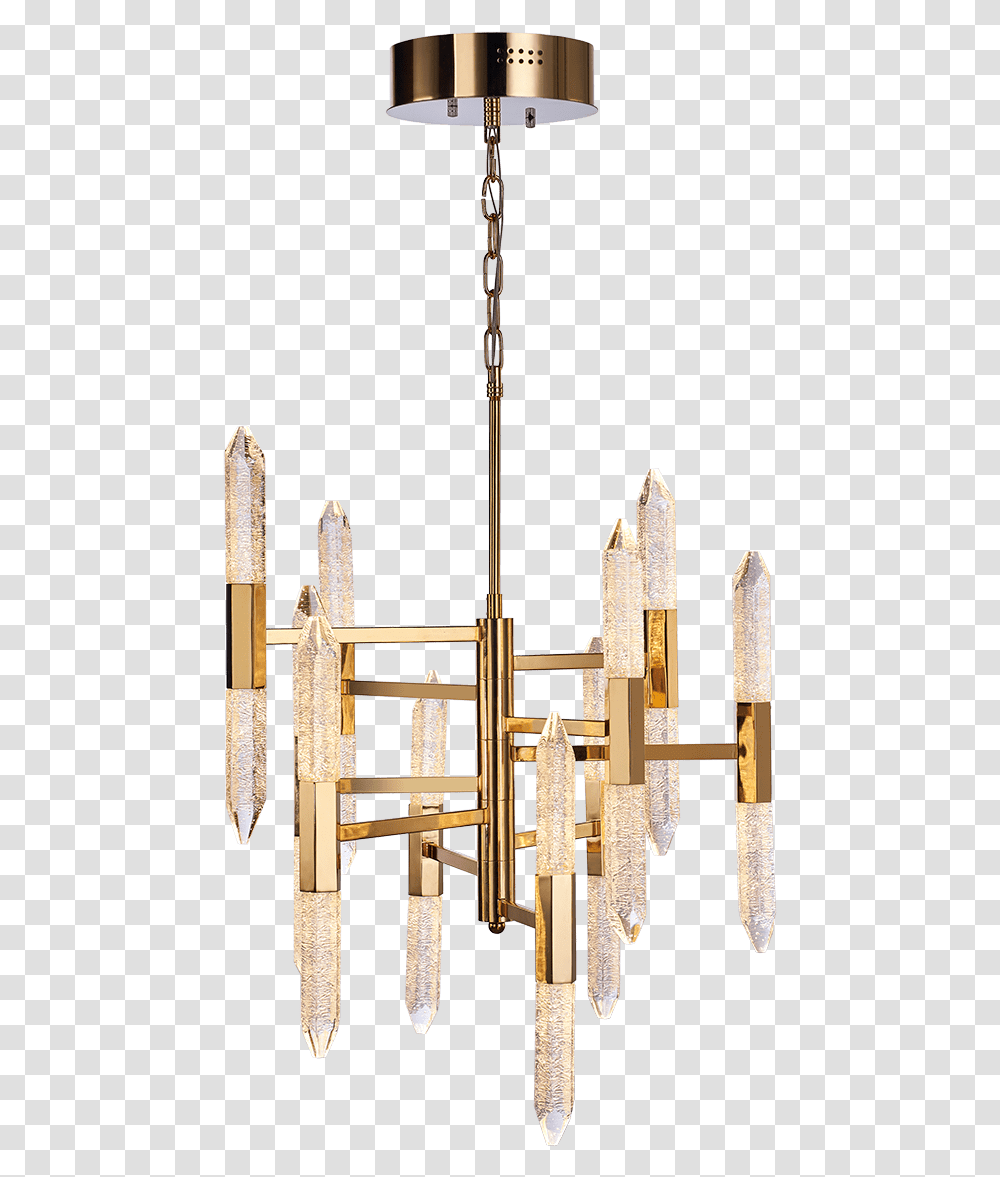 Shard 20 Light Adjustable Chandelier Illuminati, Architecture, Building, Cross Transparent Png