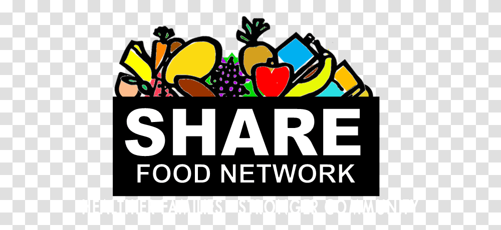 Share Black Food Package Compressed Share Food Network Logo, Graphics, Art, Label, Text Transparent Png