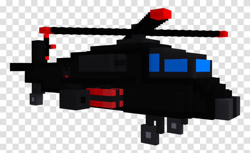 Share Pixel Gun Conceptions Here Helicopter Rotor, Vehicle, Transportation, Light, Minecraft Transparent Png