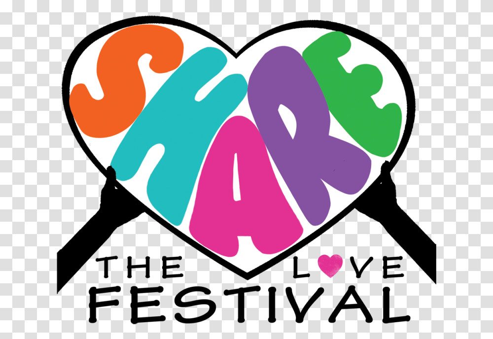 Share The Love Festival Clip Art, Hand, Heart, Rubber Eraser, Graphics Transparent Png