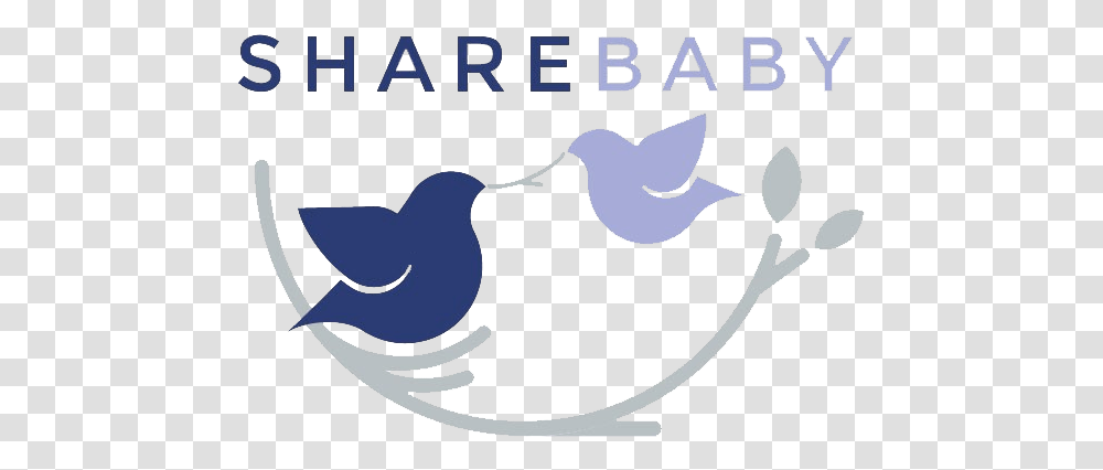 Share The Love Gala Baby Sharebaby Logo, Bird, Animal, Jay, Text Transparent Png