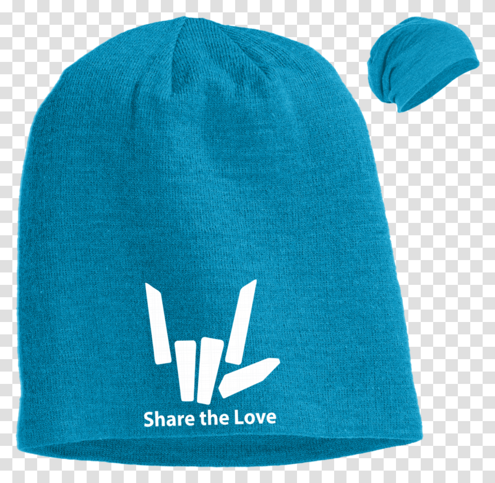 Share The Love Logo Stephen Sharer Beanie, Clothing, Apparel, Cap, Hat Transparent Png