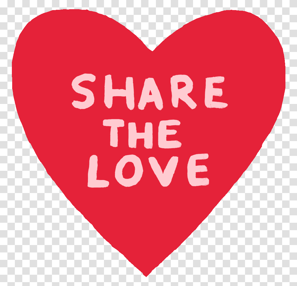 Share The Love Mj, Heart, Plectrum Transparent Png