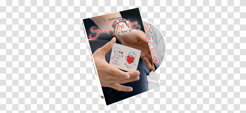 Share The Love Share The Love By Patrick Kun And Sansminds, Person, Text, Hand, Label Transparent Png