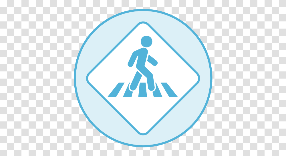 Share The Road Crosswalk Icon, Symbol, Sign, Road Sign, Pedestrian Transparent Png