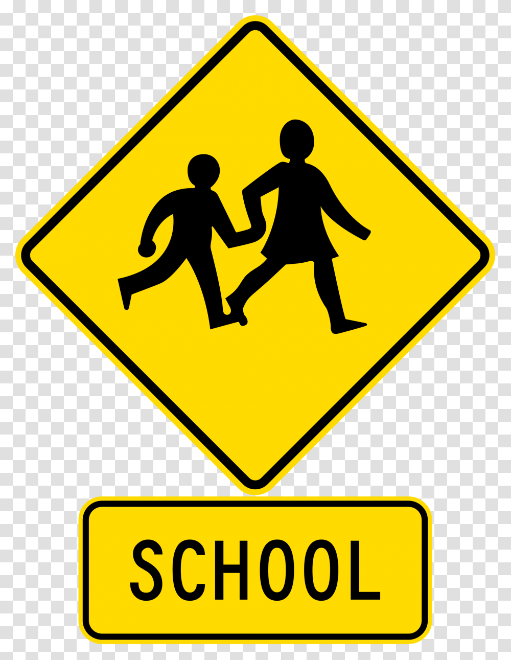 Share The Road Sign Slow Children Crossing, Person, Human, Stopsign Transparent Png