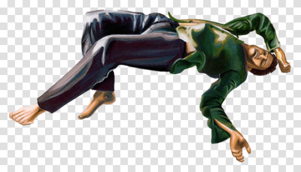 Share This Image Falling Man, Person, Animal, Statue, Sculpture Transparent Png