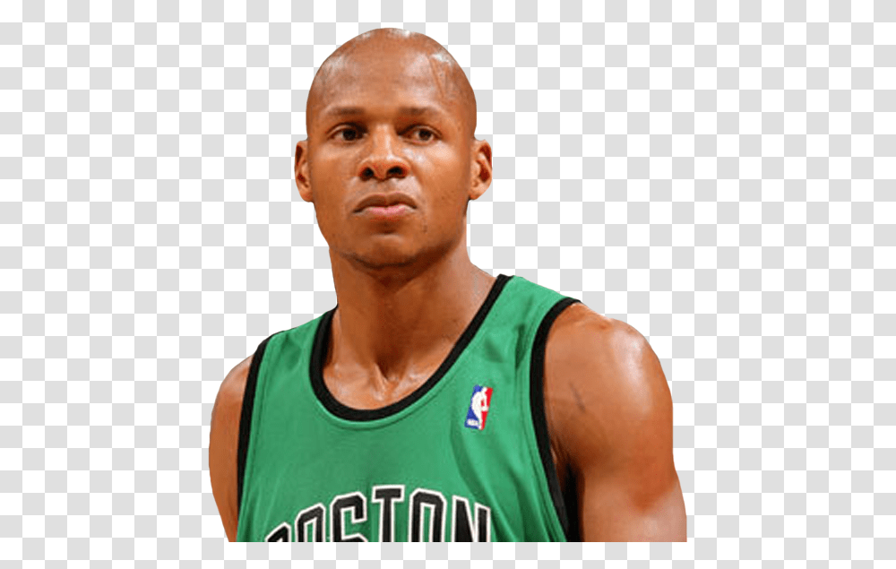 Share This Image Ray Allen Face, T-Shirt, Apparel, Person Transparent Png