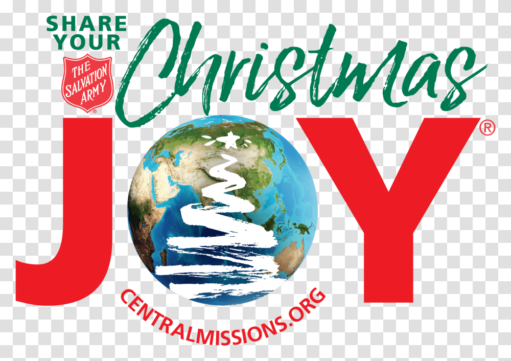 Share Your Christmas Joy Logo Get Connected Salvation Army, Astronomy, Outer Space, Text, Planet Transparent Png