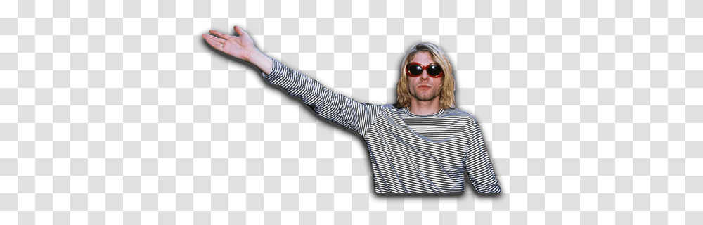 Shared Kurt Cobain, Clothing, Sunglasses, Accessories, Sleeve Transparent Png