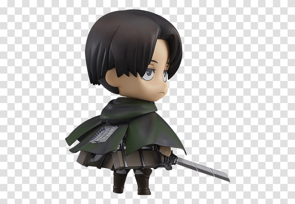 Shared Levi Nendoroid, Toy, Figurine, Clothing, Apparel Transparent Png