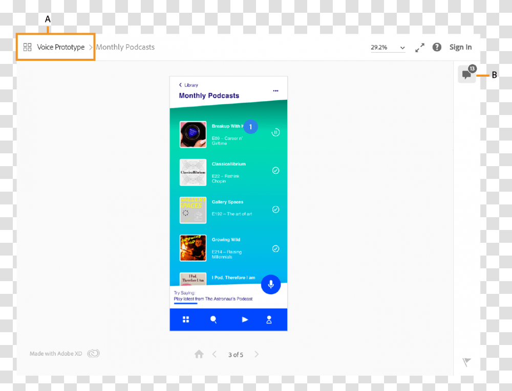 Shared Prototypes In Xd Para Que Serve O Adobe Xd, File, Webpage, Text, Mobile Phone Transparent Png