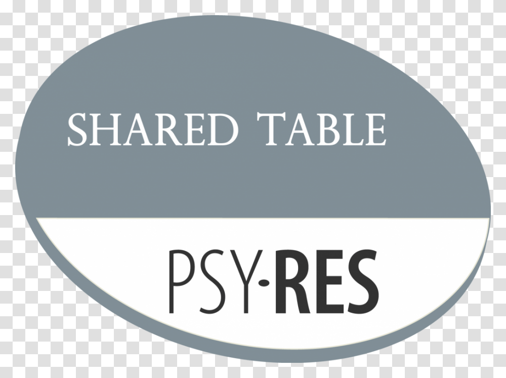 Shared Table Circle, Label, Sticker, Word Transparent Png