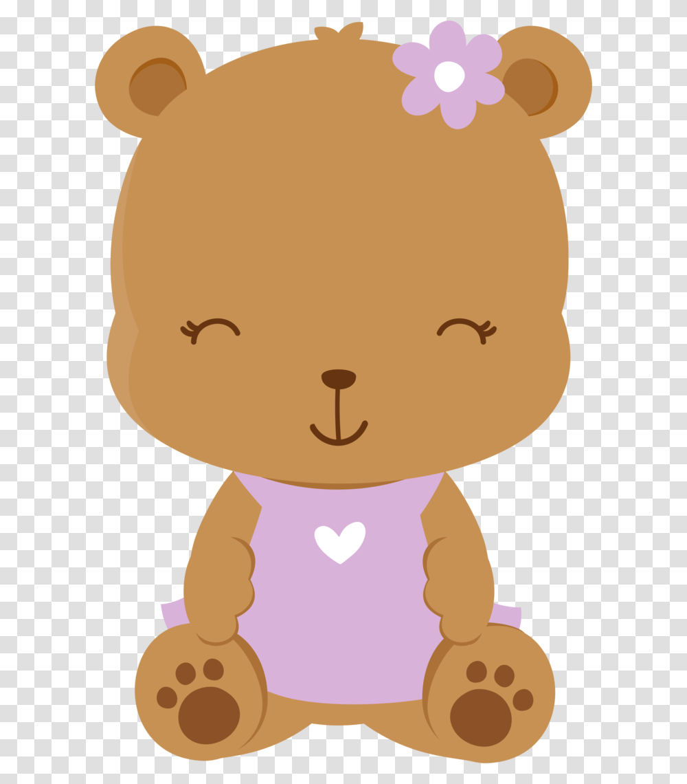 Shared Ver Todas Baby Bear Vector, Doll, Toy, Plush Transparent Png