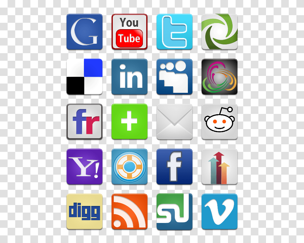 Sharelove Social Media Icon Pack, Word, Number Transparent Png