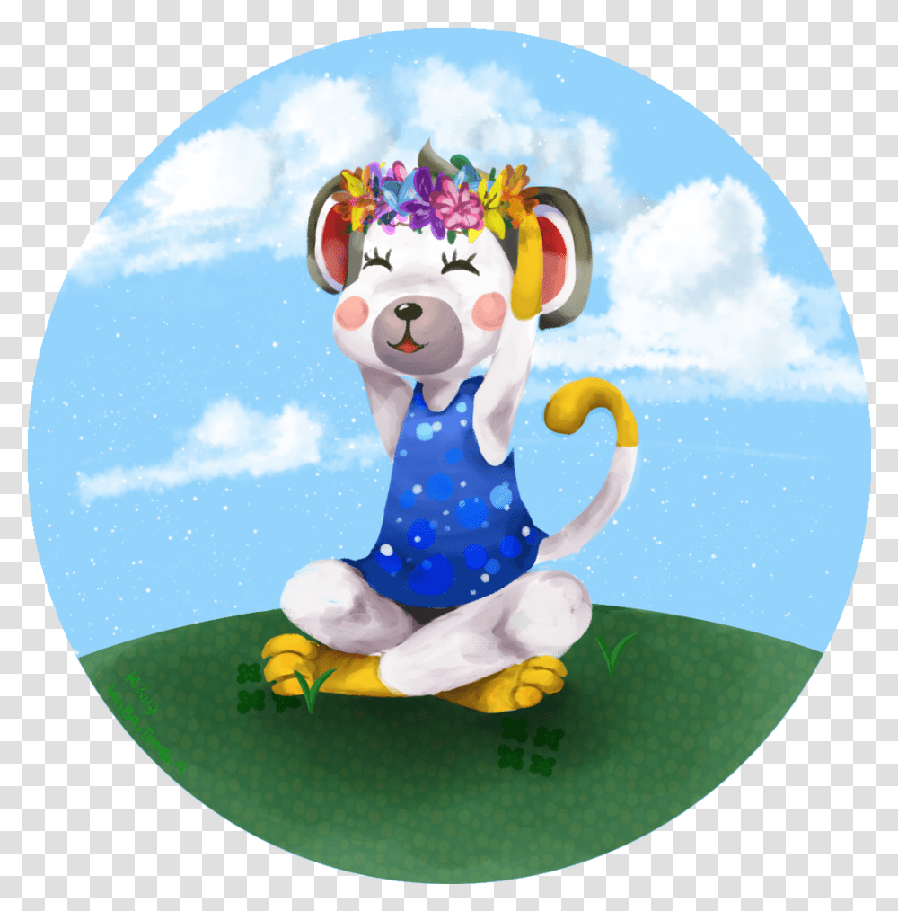 Shari With A Flower Crown Bc Reasons I Also Do Animal Shari Animal Crossing, Outdoors, Costume, Nature Transparent Png