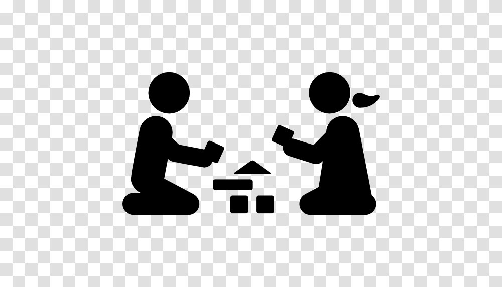 Sharing Clip Art Black And White, Person, Human, Game, Kneeling Transparent Png