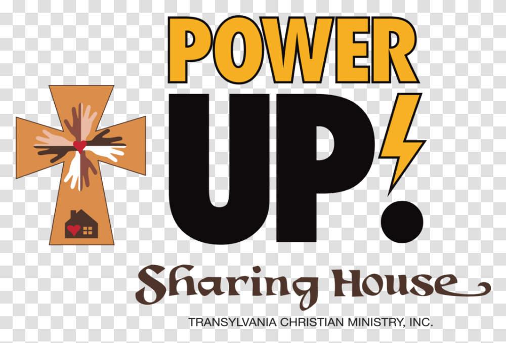Sharinghouse Powerup Print Graphic Design, Cross, Advertisement Transparent Png