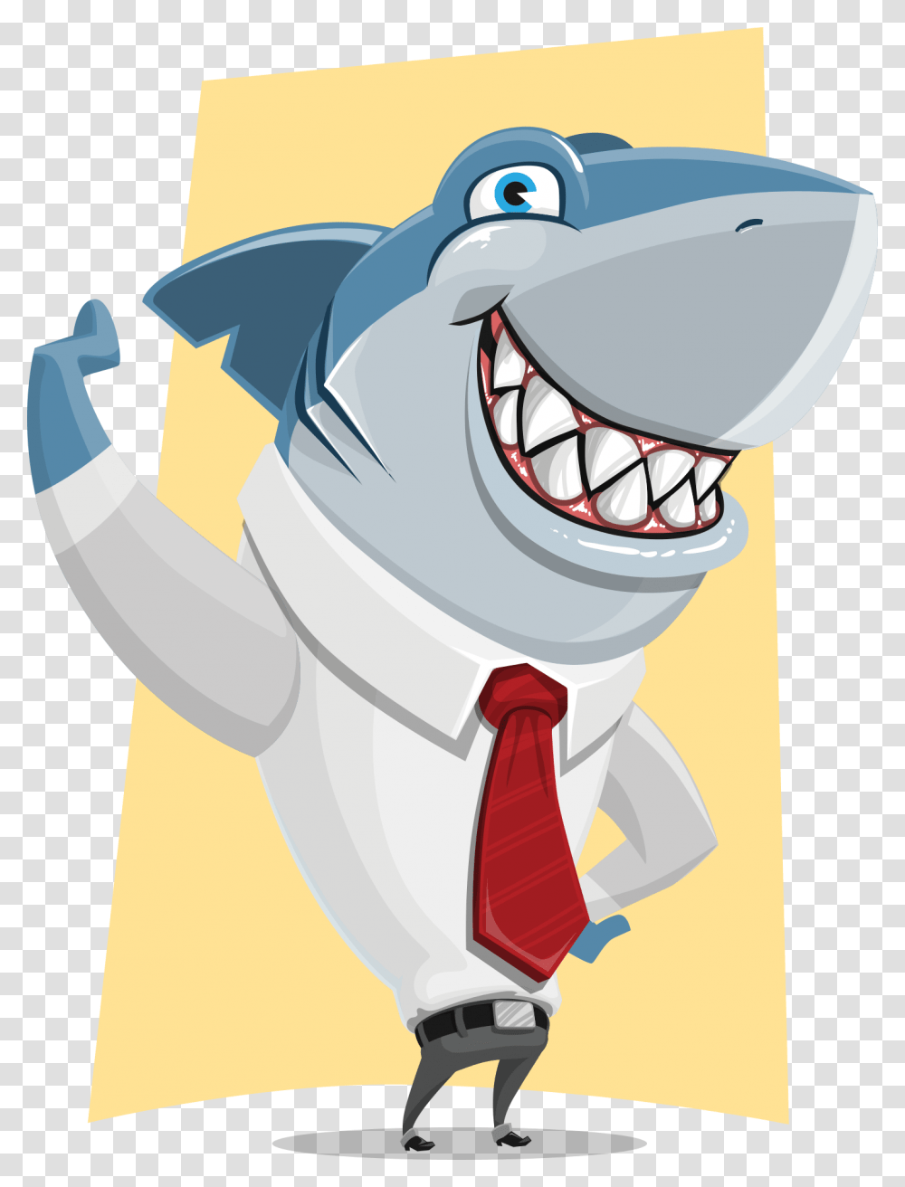 Shark Business Cartoon, Sea Life, Fish, Animal, Great White Shark Transparent Png