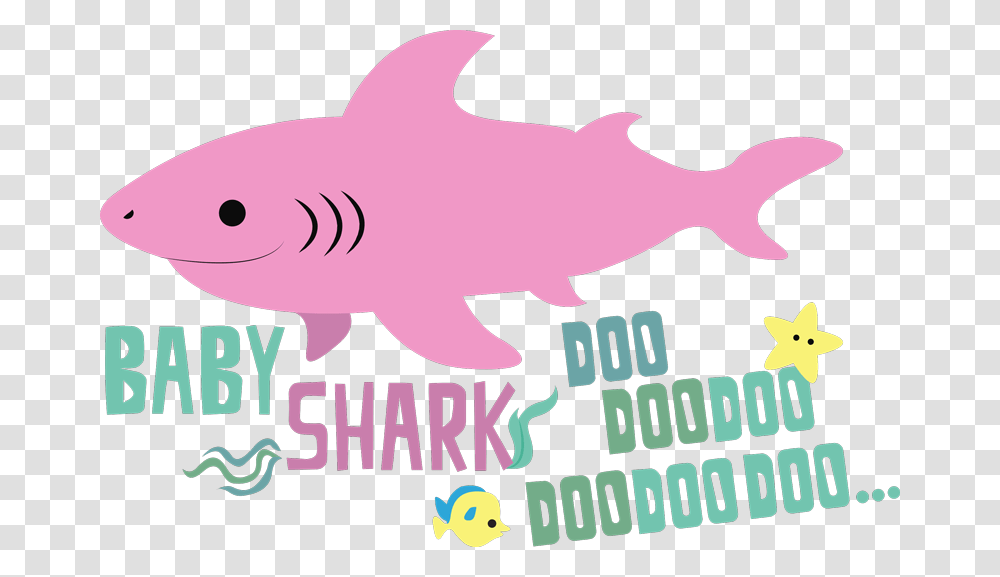 Shark Clipart For Kids Pink Baby Shark, Animal, Sea Life, Fish, Amphiprion Transparent Png
