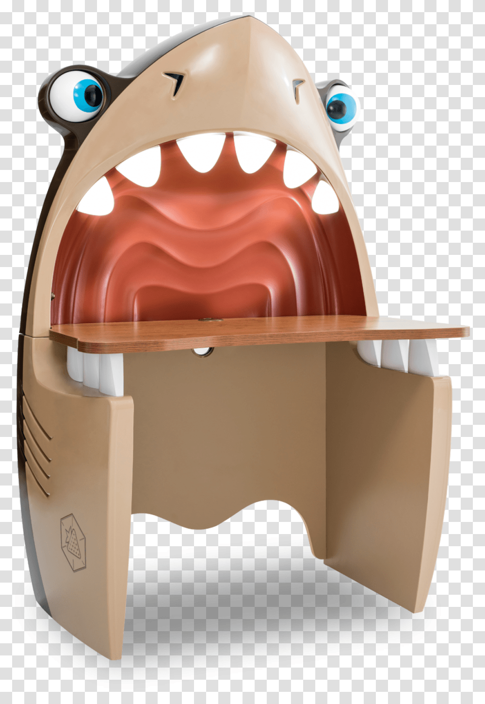 Shark Desk, Furniture, Helmet, Apparel Transparent Png