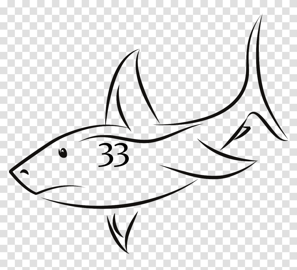Shark Fin Outline, Animal, Fish, Sea Life, Great White Shark Transparent Png